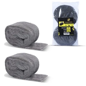 60FT Steel Wool Grade # 1 - Coarse (2 x 30FT)  Mice Control, Protect Home, Vents - Picture 1 of 6