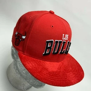 New Era Cap NBA All Chicago Bulls Red 59FIFTY Hat - Picture 1 of 8