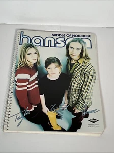 Cuaderno Hanson Middle Of Nowhere recuerdos promocionales de Estados Unidos - Imagen 1 de 5
