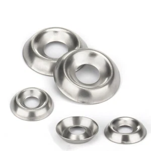 304 A2 Stainless Steel Cup Washers Countersunk Screw Conical Washer 6#8#10#12# - Picture 1 of 10