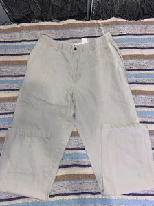 Mens Columbia Sportswear Tech Cargo Pants 34 X 32.5 Gray Hiking  Chino Trouser - Picture 1 of 16