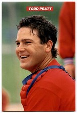 1994 Philadelphia Phillies Photocards Todd Pratt