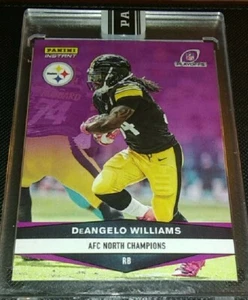 2016 Panini Instant Purple DEANGELLO WILLIAMS PITTSBURGH STEELERS 1 of 10 - Picture 1 of 2