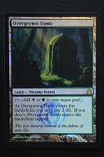 Magic The Gathering MTG OVERGROWN TOMB FOIL Return to Ravnica NM Near Mint