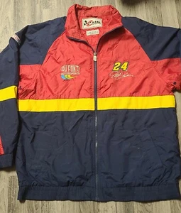 Vintage Jeff Gordon Motorsports Jacket Nascar full zip Men’s Sz L chase authenti - Picture 1 of 10