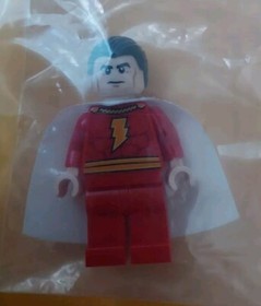 100% Lego DC Comic-Con 2012 Shazam Minifigure Brand New Opened! Rare!