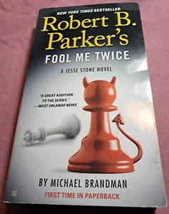 Robert B Parker's Fool Me Twice Jesse Stone Mystery Thriller Michael Brandman - Picture 1 of 3