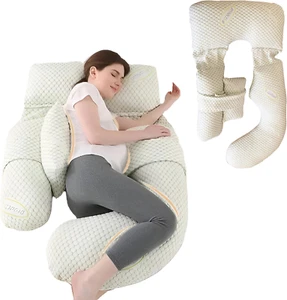 - Cuscino Allattamento Multifunzionale - Comfort Superiore - Fodera Rimovibile L - Foto 1 di 12