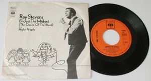 Ray Stevens ‎– Bridget The Midget (The Queen Of The Blues) 7" PS Single Germany - Picture 1 of 2