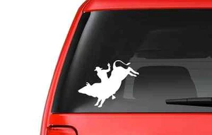 Bull Rider (W13) Rodeo Vinyl Decal Sticker Car/Truck Laptop/Netbook Window - Picture 1 of 2