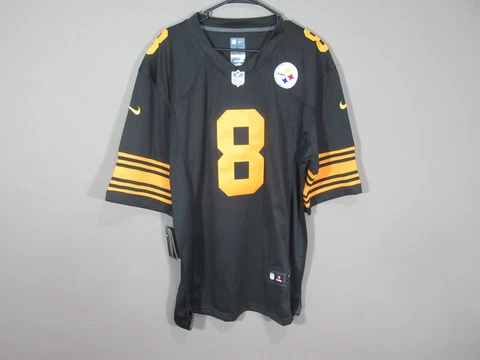 Kenny Pickett #8 Pittsburgh Steelers Men's onField Jersey Alternate Sz XL Cover