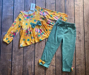 Conjunto de Top y Pantalones de Pull On Personaje Pat Peppa Pig Niña Pequeña Talla 3-4 Años - Imagen 1 de 3