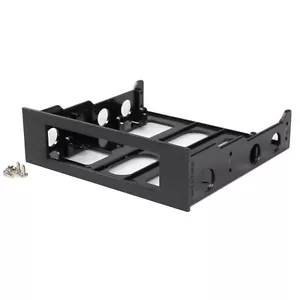 StarTech 3.5inch HD to 5.25inch Front Bay Bracket Adapter (BRACKETFDBK) - Picture 1 of 5