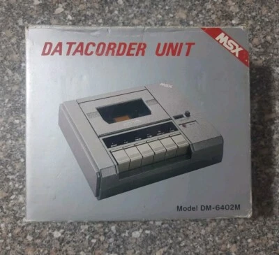 Registratore dati computer MSX vintage modello: DM-6402M (CON SCATOLA) - Immagine 1 di 4