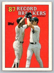 1988 Topps Record Breaker Don Mattingly #2 - Picture 1 of 2