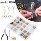 2500pcs Diy Jewellery Making Kit Starter Hooks Earring Pliers Jump Ring FindingⒿ