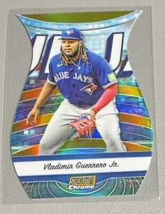 2024 Topps Stadium Club Triumvirates Vladimir Guerrero Jr Gold Rainbow Foil 1/1 - Bild 1 von 3