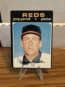 1971 Topps Greg Garrett 377  Cincinnati Reds