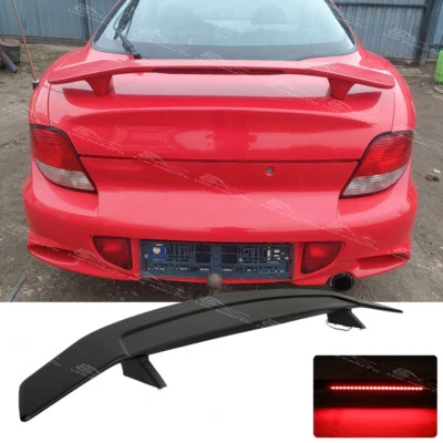 For Hyundai Tiburon Coupe 52" Matte Rear Trunk GT Spoiler Wing w/LED Brake Light - Image 1 of 4