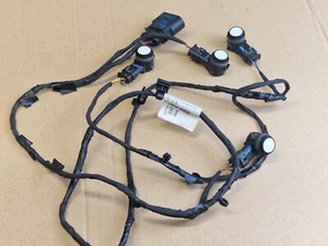 VW Golf MK7 PARKING Sensor Wiring Loom Front Bumper + 4 PDC in White Golf MK7.5 - Picture 1 of 8