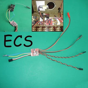 Controladores de velocidad ESC cepillados de 3 canales para modelos de tanques de excavadora 35:1 - Imagen 1 de 10
