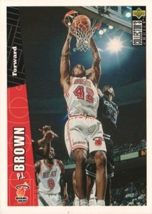 1996-97 UD Collector's Choice #272 - P.J. Brown - Miami Heat  96-531 - Bild 1 von 2