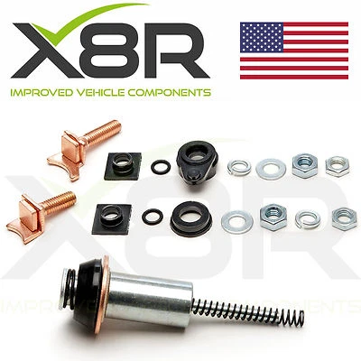 Land Rover Defender TD5 2.5 Diesel Full Denso Solenoid Starter Motor Repair Kit - Image 1 of 4