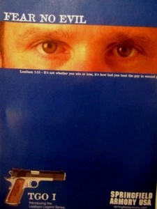 2005 TGO I Leatham Legend Series Springfield Armory Original Print Ad 8 x 10.5" - Picture 1 of 1