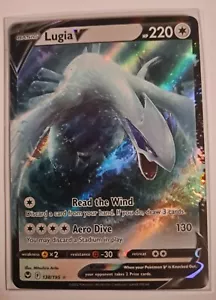 Pokémon TCG Lugia V Silver Tempest 138/195 Holo Ultra Rare - Picture 1 of 2