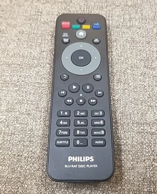 OEM Philips RC-2820 Remote Control BDP2100 BDP2105 BDP2185 DVD Blu-Ray Player - Image 1 of 3