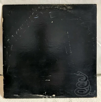 Metallica Self-Titled Black Album Vinyl 2 LP Elektra Records 1991 OG US - Image 1 of 4