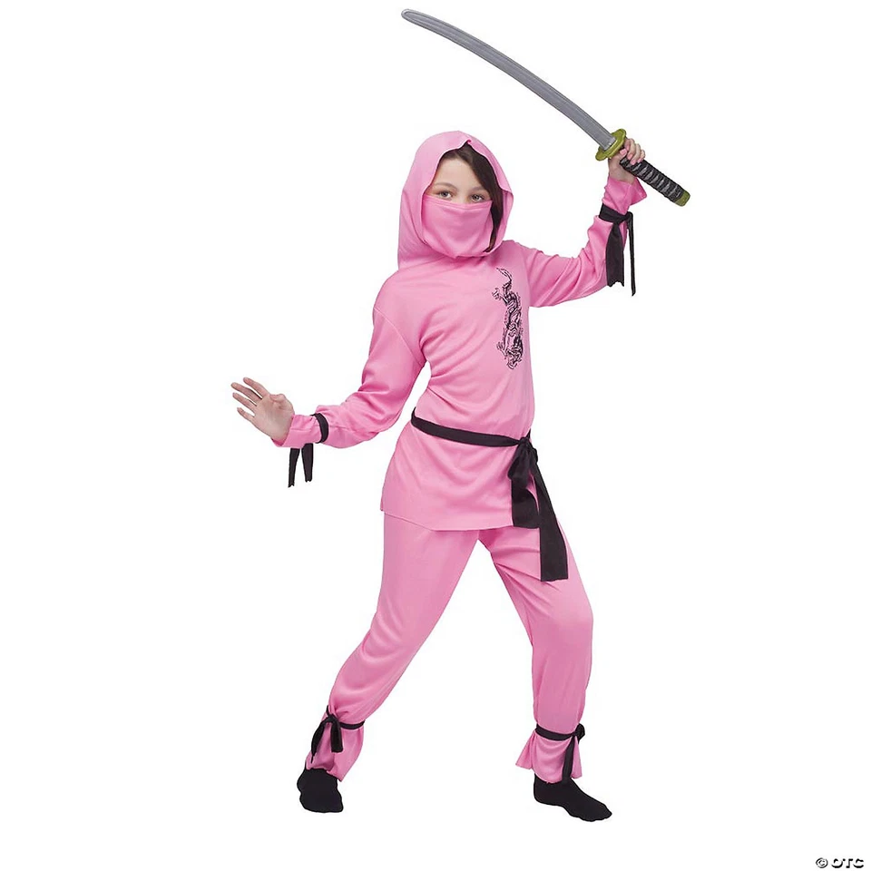 Disfraz de Ninja Rosa Foto 1 de 1