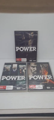 Power DVD Seasons 1-3 Region 4 TV Series Produced By 50 Cent Good Condition  - image 1 of 4