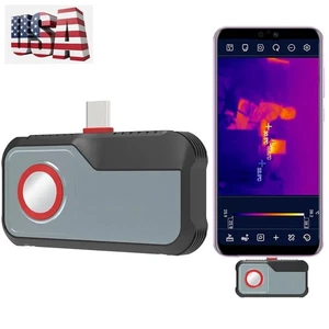 HT-203U 256*192 Pixels Thermal Camera Android Type C Infrared Thermal Imager USA - Picture 1 of 15