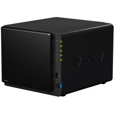 Synology DiskStation DS413 4-Bay NAS | Dual-Core 1.07GHz | 1GB RAM | eSATA USB3 - Image 1 of 4