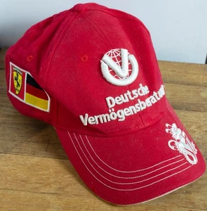 Ferrari Cap Hat Racing 2000s Vintage Official Product F1 Michael Schumacher - Picture 1 of 8