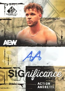 Autógrafo SPGU AEW Action Andretti SIG-AA SIGnificance 2025 - Imagen 1 de 2