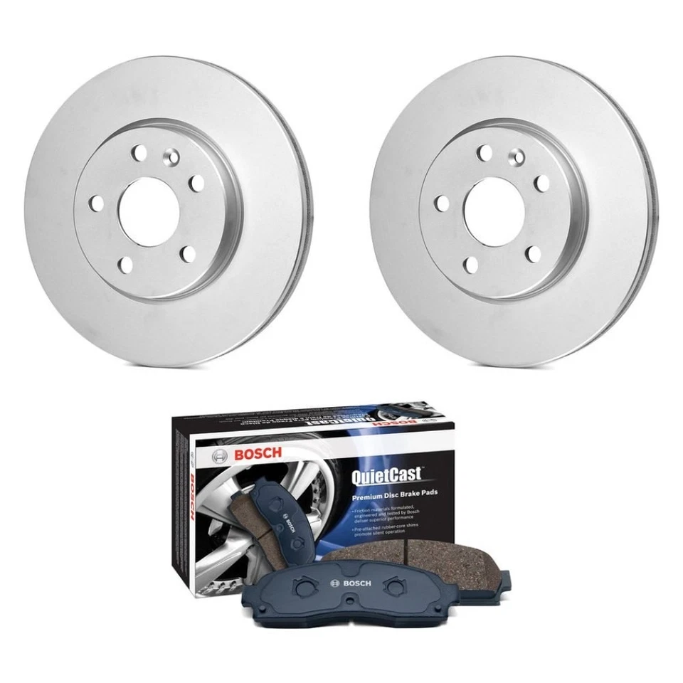 For Toyota Prius V 12-17 Bosch QuietCast Premium Rear Brake Kit w Ceramic Pads Foto 1 de 1