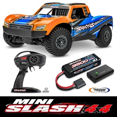 TRAXXAS #TRX108164-1-ORNG TRAXXAS MINI-Slash BL-2S 4x4 orange Short Course RTR - Bild 1 von 4