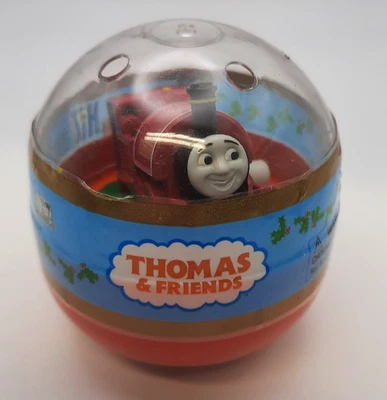 Tomy Thomas & Friends MINI SKARLOEY tren de cuerda rojo con adorno 2006 sellado Foto 1 de 4