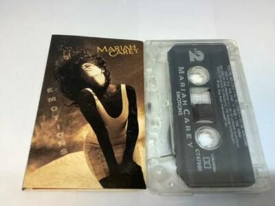 MARIAH CAREY Audio Cassette Tape EMOTIONS 1991 Sony Music Canada CT-47980 Lyrics - Image 1 of 4