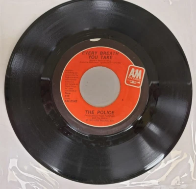 Виниловая пластинка 45 об/мин - The Police Every Breath You Take/ Murder By Numbers 1983  - Изображение 1 из 4