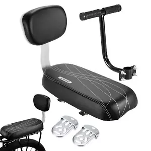 Child Bike Seat Rear Back Safety For Kids Bicycle Saddle Seats Rack Rest Cushion - Picture 1 of 7