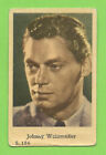 1957 Dutch Gum Card S #156 Johnny Weissmuller