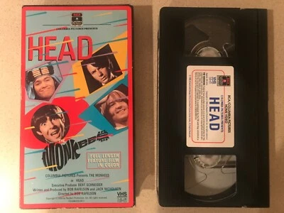 Head (VHS, 1988) The Monkees, Frank Zappa, Annette Funicello - Image 1 of 3