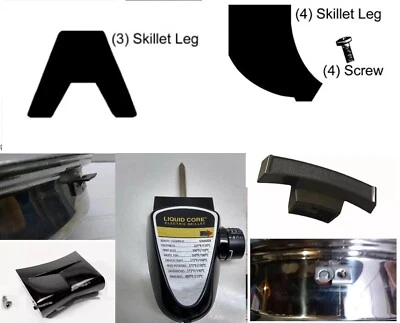 Part Pick] West Bend Regalware Electric Skillet Liquid Core Leg/Handle/Power - Image 1 of 4