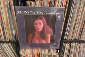 Johnny Watson Rare R&B/Soul LP I Cried For You Mono Factory Sealed Bebe Hole - Picture 1 of 1