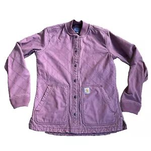 Carhartt Giacca Donna Rosa Rosa W 10445 V08 Taglia XS Rosso Vintage 0 2 4 - Foto 1 di 10