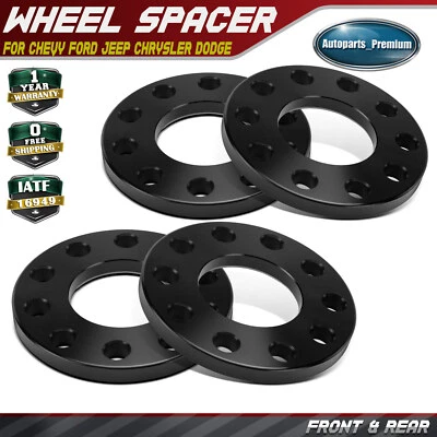 Espaçadores de roda 4x 5x108mm/5x110mm 67,1mm 12mm para Chevy Ford Jeep Chrysler Dodge - Imagem 1 de 4