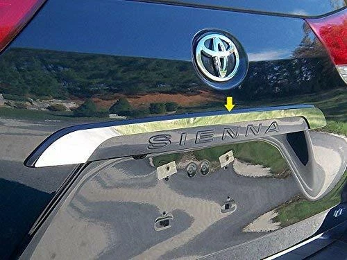 FITS TOYOTA SIENNA 2011-2020 STAINLESS STEEL REAR TRUNK MOLDING TRIM - Image 1 of 1